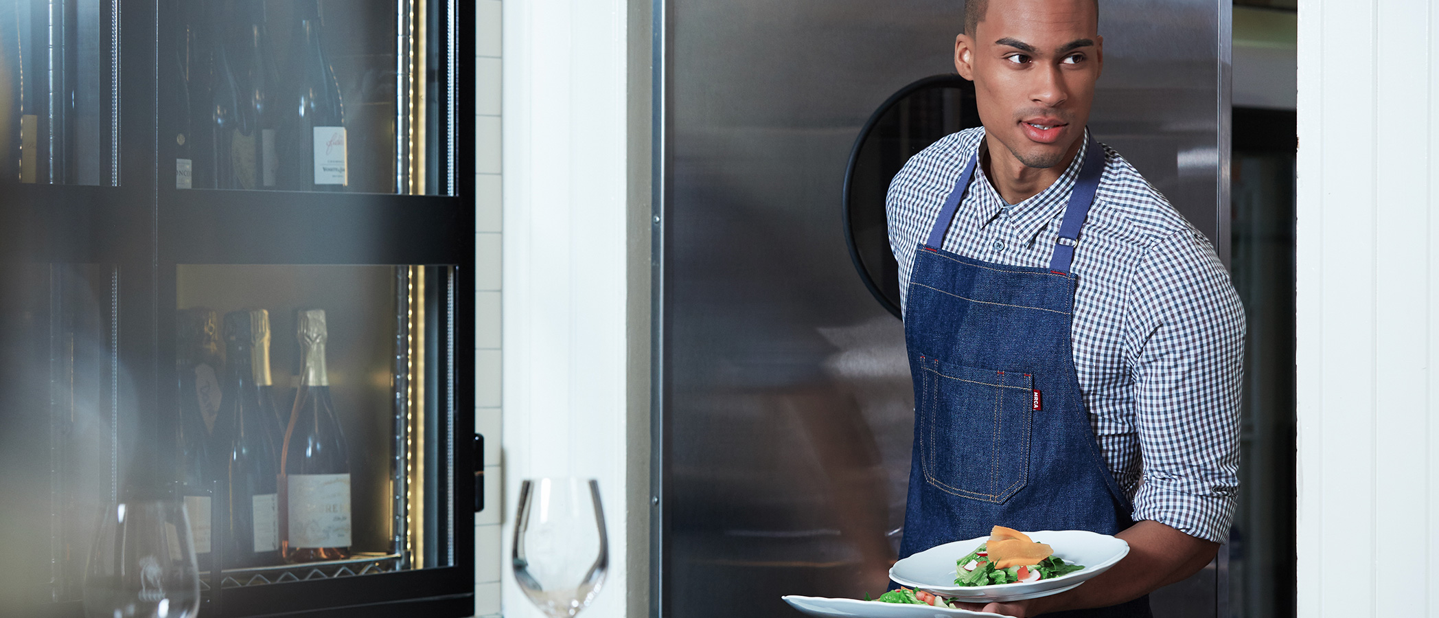 Restaurant uniforms for servers